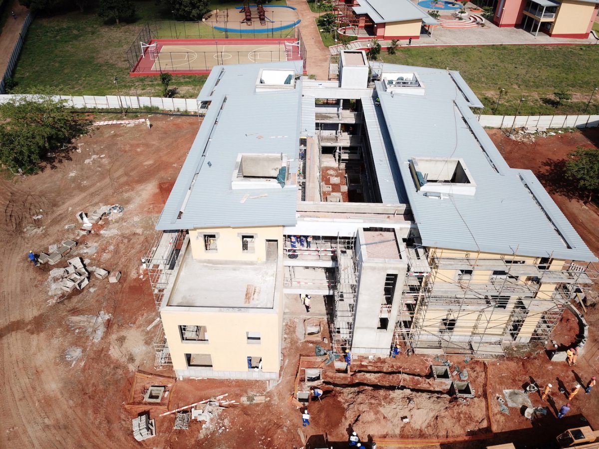 AKA Maputo construction October 2018