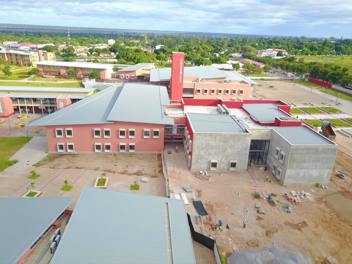 Health and Wellness Centre, right, Senior School library, left