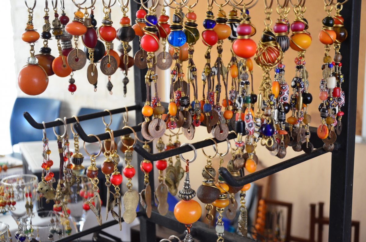 Lovely African-themed keychains