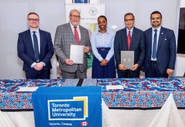 MoU signed between TMU and AKS