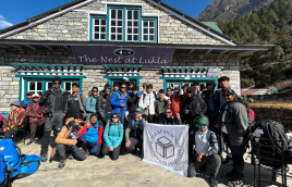 Students and staff who participated in the trek