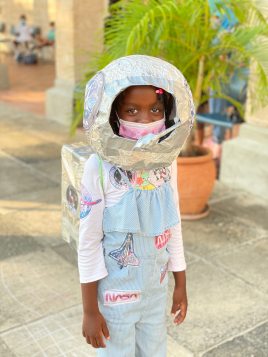 JS students dressing up for Space Day