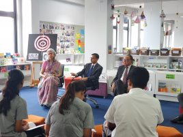 High commissioner of India to Bangladesh visits AKA Dhaka