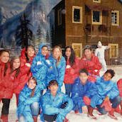 Academy Fellows take Tajik and Afghan students to Snow World