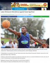 AKA Mombasa's boys' basketball team is featured in Standard Media.
