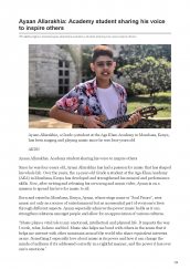AKDN runs a spotlight on AKA Mombasa student Ayaan Allarakhia who is inspiring others through his music
