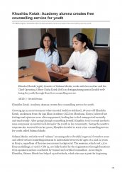 AKDN features AKA Mombasa alumna Khushbu Kotak for creating free counselling service for the youth